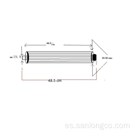 Filtro para planta de tejido no tejido PP Spunbond